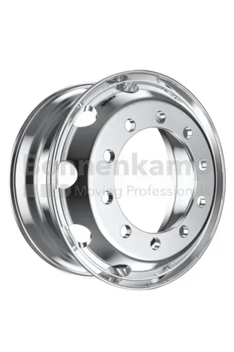 Rim 8.25 x 22.5, External Valve, aluminium