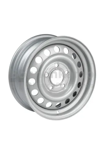 Rim 5.5 J x 14 H2, External Valve, Silver RAL9006, Glossy